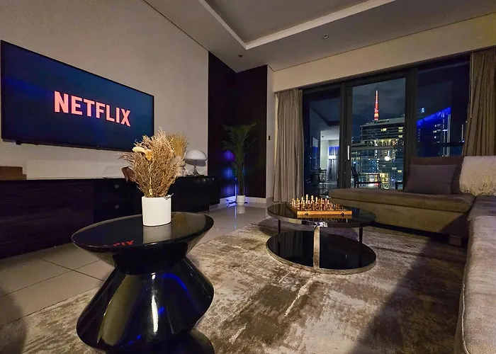 New! Hollywooddxb Burj Khalifa View - 6Min To Dubai Mall