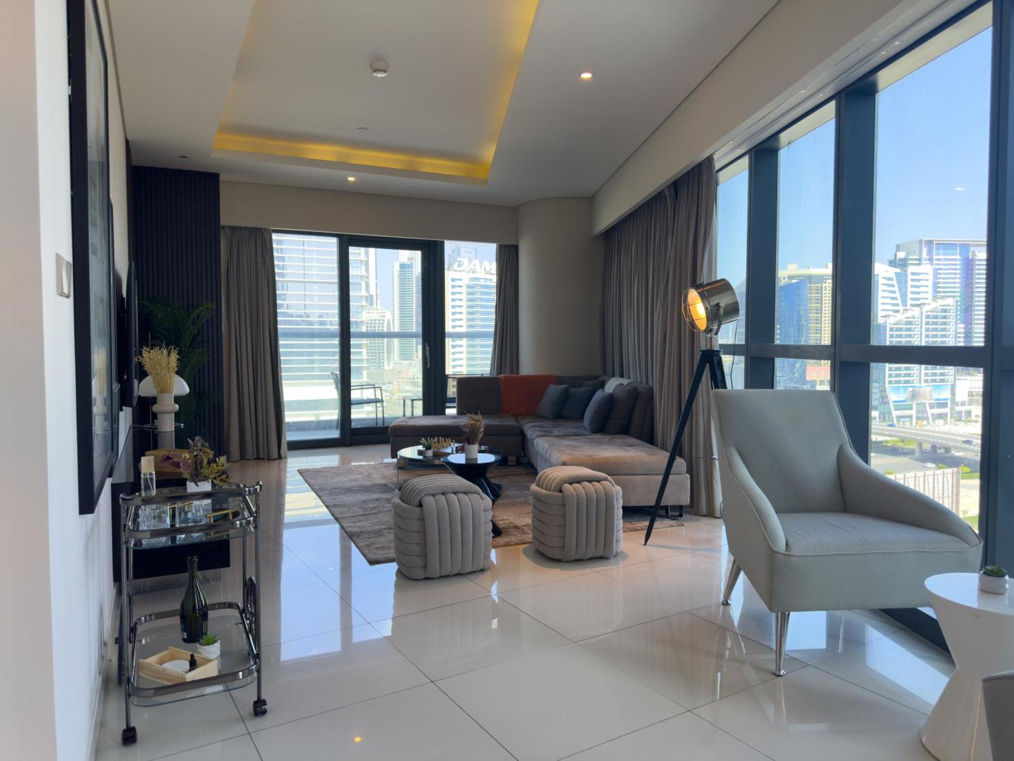 Apartment New! Hollywooddxb Burj Khalifa View - 6min To Mall Dubai
